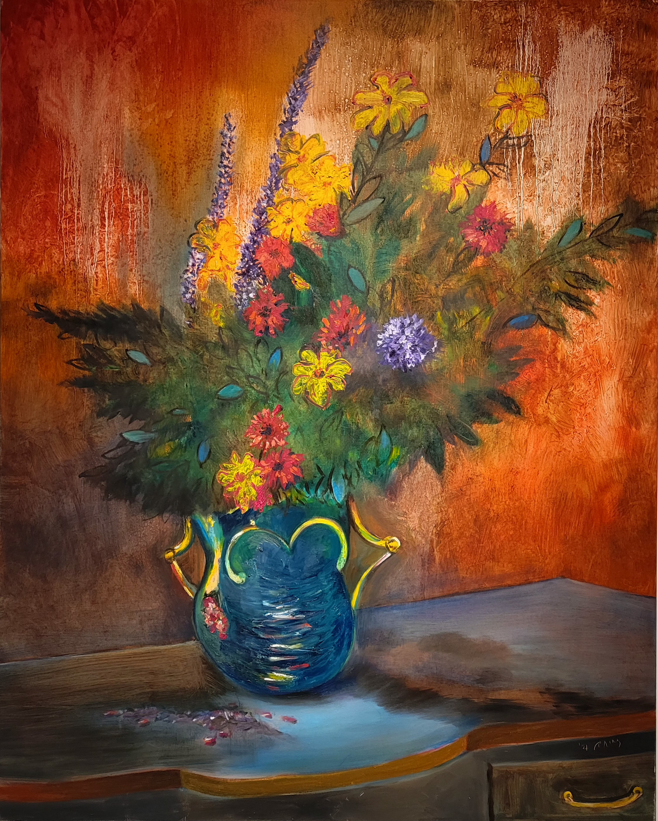 Still Life Flower Bouquet