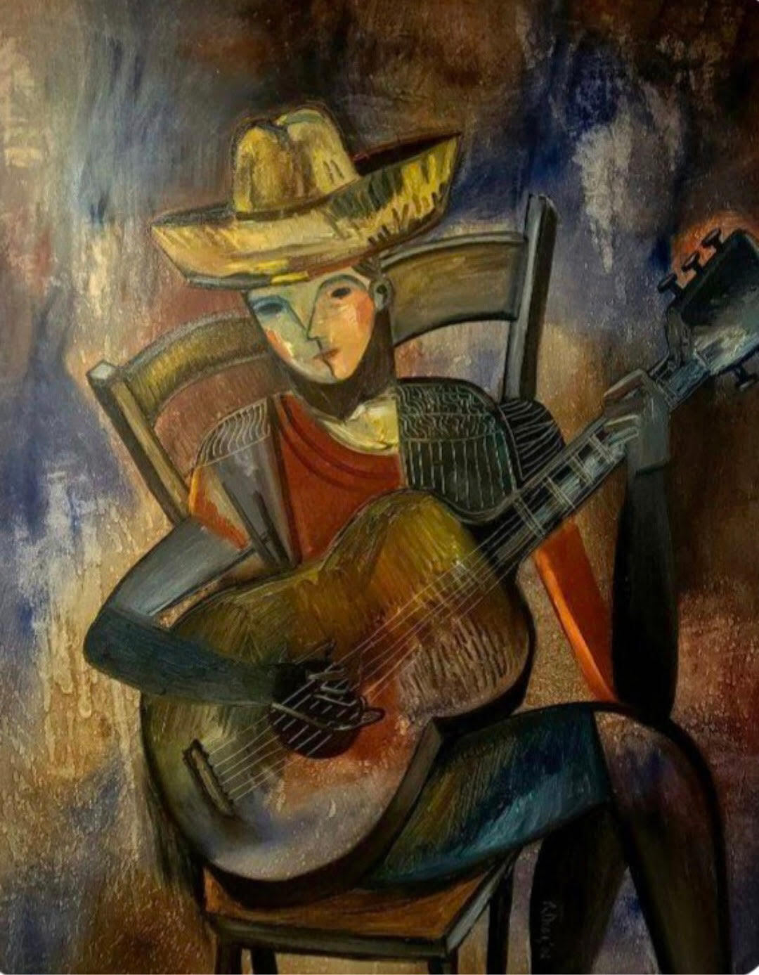 Mi Guitarra by Rolando Diaz | Limited-Edition Print