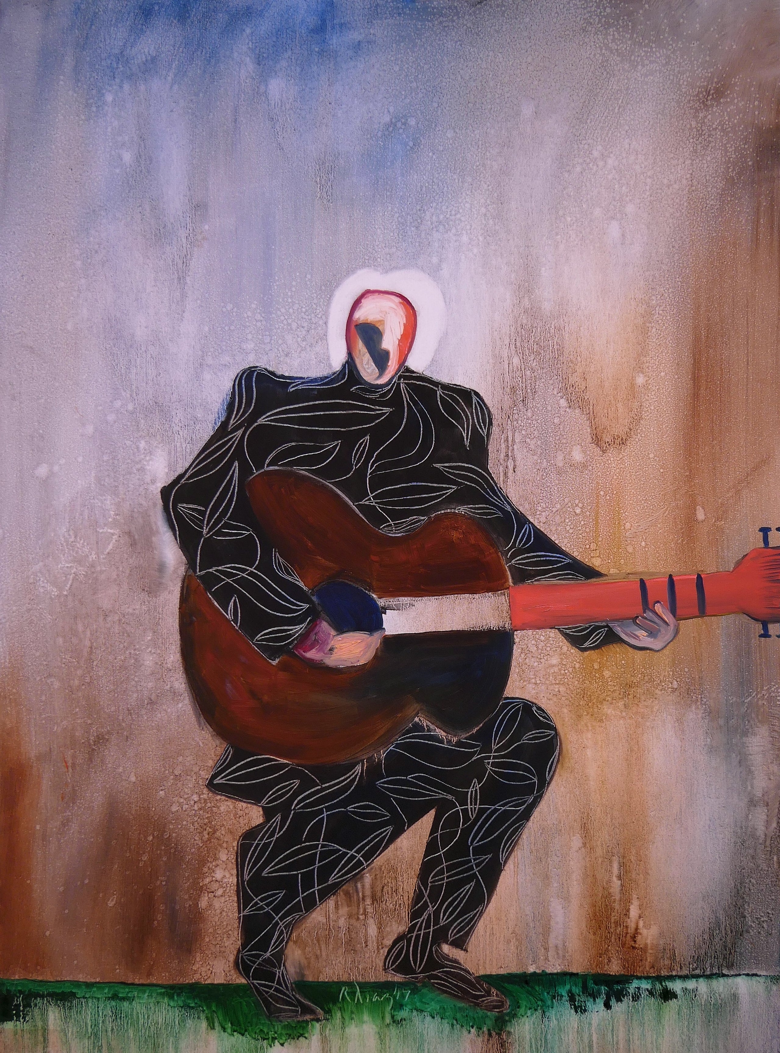 Ricky's Jam (Original Signed by Ricky Scaggs)